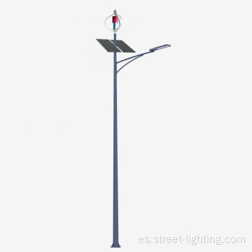 Luz de la calle LED híbrida solar eólica